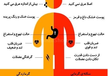 تفاوت سکته گرمایی با گرمازدگی دقیقا در چیست؟